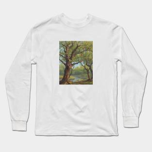 Apple Picture Meadow Beautiful Vintage Retro Long Sleeve T-Shirt